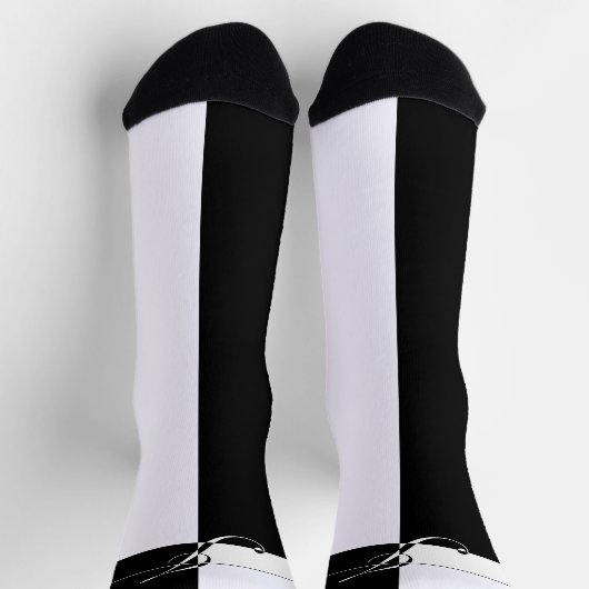 MIT MONOGRAMM I SOCKEN (Oben)