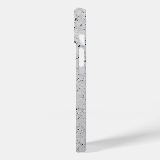 Mit Monogramm Illustrierter Beton iPhone-Fall Case-Mate iPhone Hülle (Rückseite / Links)