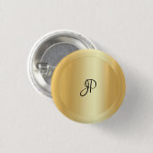 Mit Monogramm Imitate Gold Elegante Hinzufügen von Button (Vorne & Hinten)