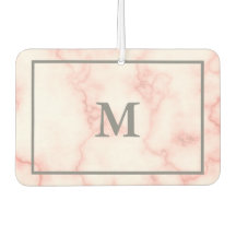 Mit Monogramm Imitate Rosa Marmor