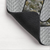 Mit Monogramm Initial B Hydrangea Floral Mousepad (Ecke)