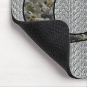 Mit Monogramm Initial C Hydrangea Floral Mousepad (Ecke)