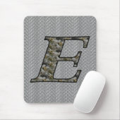 Mit Monogramm Initial E Hydrangea Floral Mousepad (Mit Mouse)