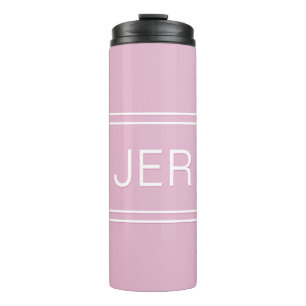 Mit Monogramm Initialen Trinkbehälter Chic Girly P Thermosbecher