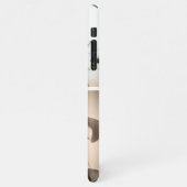 Mit Monogramm  Initialen von benutzerdefinierten 2 iPhone Hülle (Linke Seite)