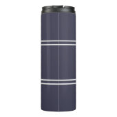 Mit Monogramm Initials Stilvolle Travel Trinkbehäl Thermosbecher (Rückseite)
