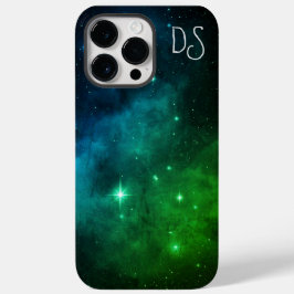 Mit Monogramm iPhone 14 Pro Max Gehäuse floral Case-Mate iPhone 14 Pro Max Hülle