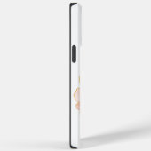 Mit Monogramm iPhone 14 Pro Max Gehäuse floral Case-Mate iPhone Hülle (Rückseite / Rechts)