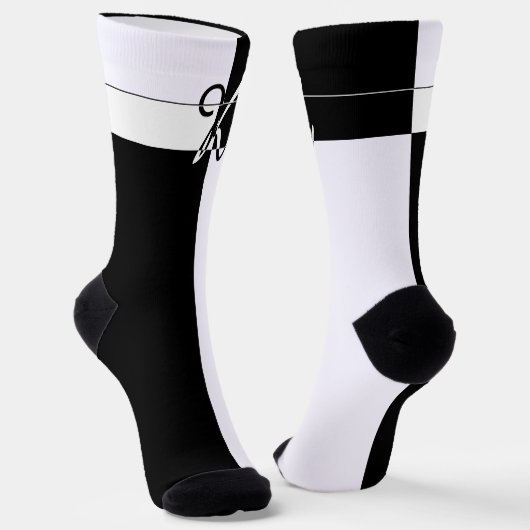 MIT MONOGRAMM K SOCKEN (Gewinkelt)