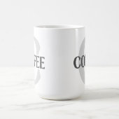 Mit Monogramm Kaffee Kaffeetasse (Mittel)