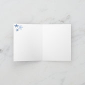 Mit Monogramm Karte - Buchstabe B (Innenseite)