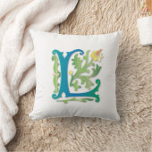 Mit Monogramm Kissen (Decke)