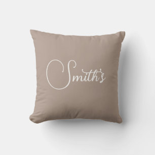 Mit Monogramm Kissen