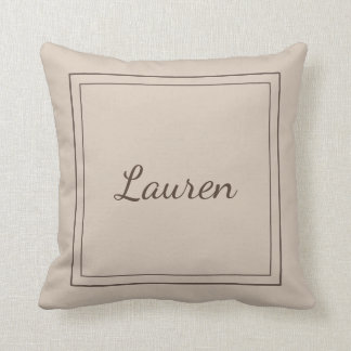 mit Monogramm Kissen