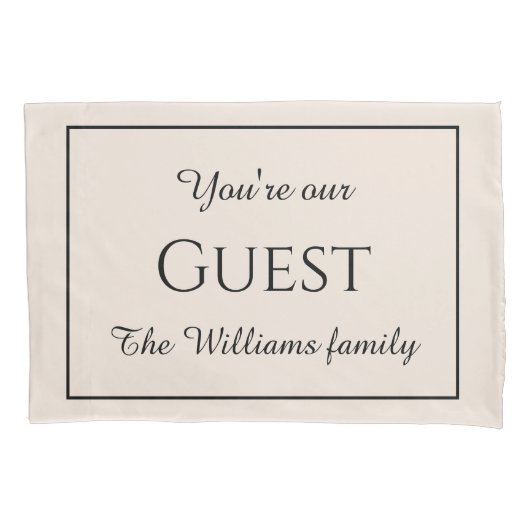 Mit Monogramm Kissenbezüge (Vorderseite-Links)