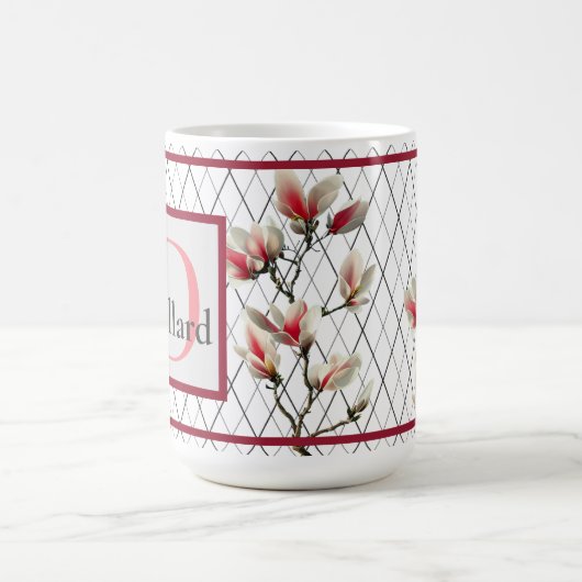 Mit Monogramm klassischer Kaffee-Cup Kaffeetasse (Mittel)