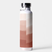 Mit Monogramm, klassisches Kupfer-Rust Ombre Trinkflasche (Rechts)