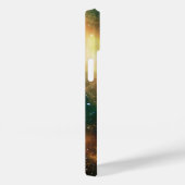 Mit Monogramm Kosmos für kosmische Galaxie Case-Mate iPhone Hülle (Rückseite / Rechts)