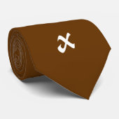 MIT MONOGRAMM KRAWATTE (Gerollt)