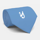 MIT MONOGRAMM KRAWATTE (Gerollt)