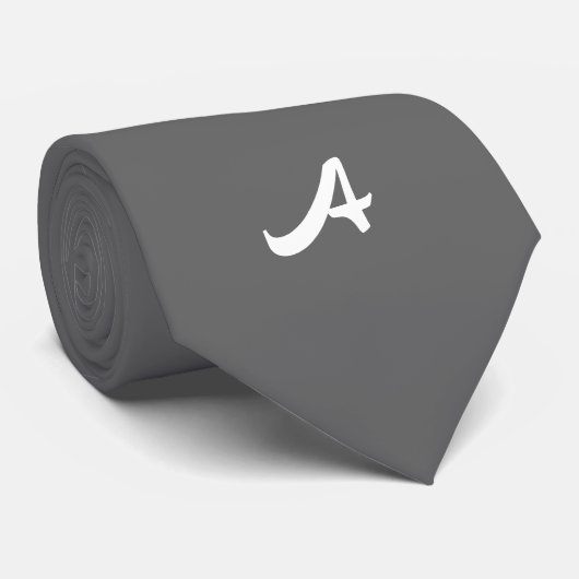 MIT MONOGRAMM KRAWATTE (Gerollt)