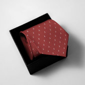 Mit Monogramm Krawatte