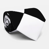 Mit Monogramm Krawatte (Gerollt)