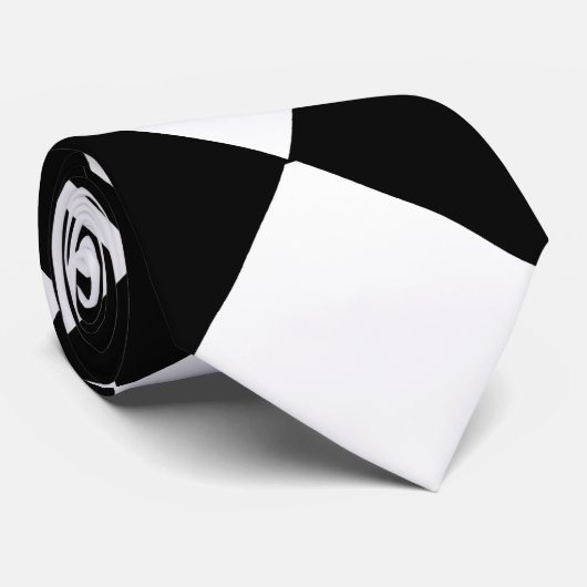 Mit Monogramm Krawatte (Gerollt)