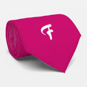 MIT MONOGRAMM KRAWATTE (Gerollt)