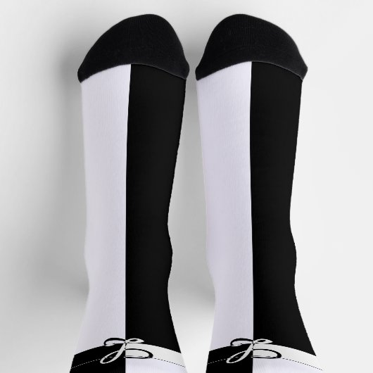 MIT MONOGRAMM L SOCKEN (Oben)