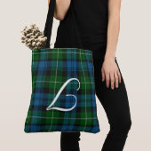 Mit Monogramm Lamont Tartan Kariert Tote Bag Tasche (Von Nahem)