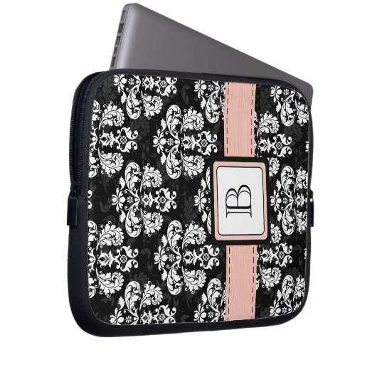 Mit Monogramm Laptopschutzhülle (Vorne Rechts)