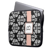 Mit Monogramm Laptopschutzhülle (Vorderseite Links)