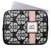 Mit Monogramm Laptopschutzhülle (Vorderseite)