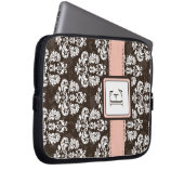 Mit Monogramm Laptopschutzhülle (Vorne Rechts)