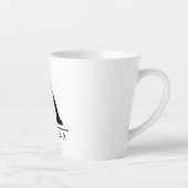 Mit Monogramm latente Tasse mit individuelle Name (Rechts)