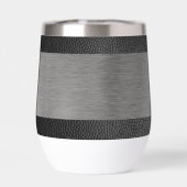 Mit Monogramm Leder- und Metallbearbeitung (Rückseite)