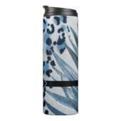 Mit Monogramm Leopardrucke Thermosbecher (Nach rechts gedreht)