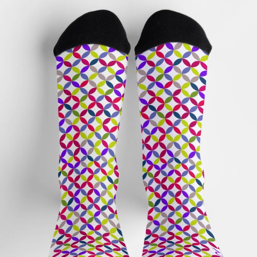 Mit Monogramm Lichtbogenmode Socken (Oben)