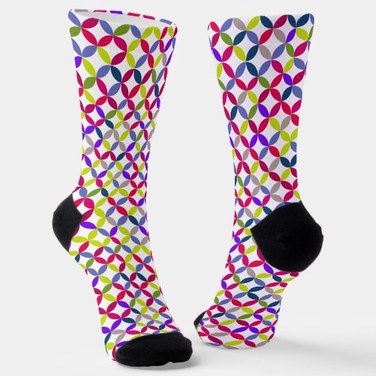Mit Monogramm Lichtbogenmode Socken (Gewinkelt)
