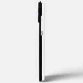 Mit Monogramm Lila asiatischer Drache Case-Mate iPhone Hülle (Rückseite / Links)