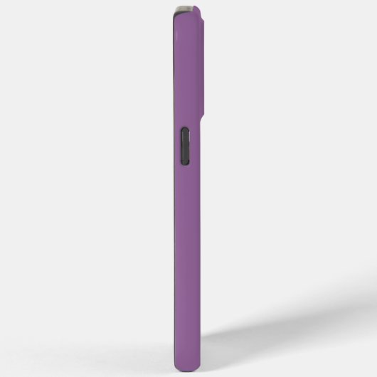 Mit Monogramm Lila Case-Mate iPhone Hülle (Rückseite / Rechts)