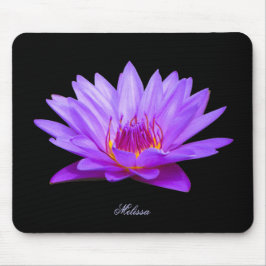 Mit Monogramm lila Mousepad