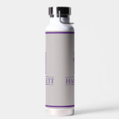 Mit Monogramm Lila Trinkflasche (Links)