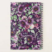 Mit Monogramm Lila Volkswirtschaften Planer (Rückseite)