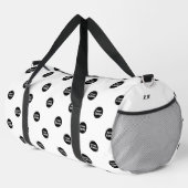 Mit Monogramm Logo für Unternehmen Duffle Bag (Rechte Ecke)