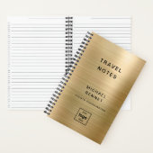 Mit Monogramm Logo Notizblock (Innen)