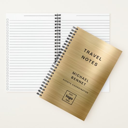 Mit Monogramm Logo Notizblock (Innen)