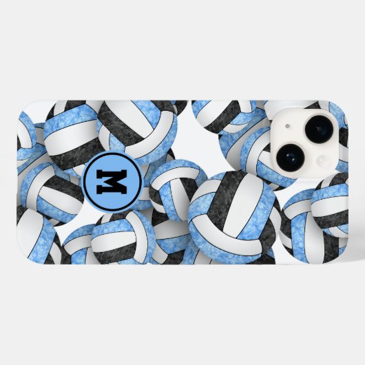 Mit Monogramm Mädels Case-Mate iPhone Hülle (Rückseite (Horizontal))