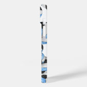 Mit Monogramm Mädels Case-Mate iPhone Hülle (Rückseite / Links)